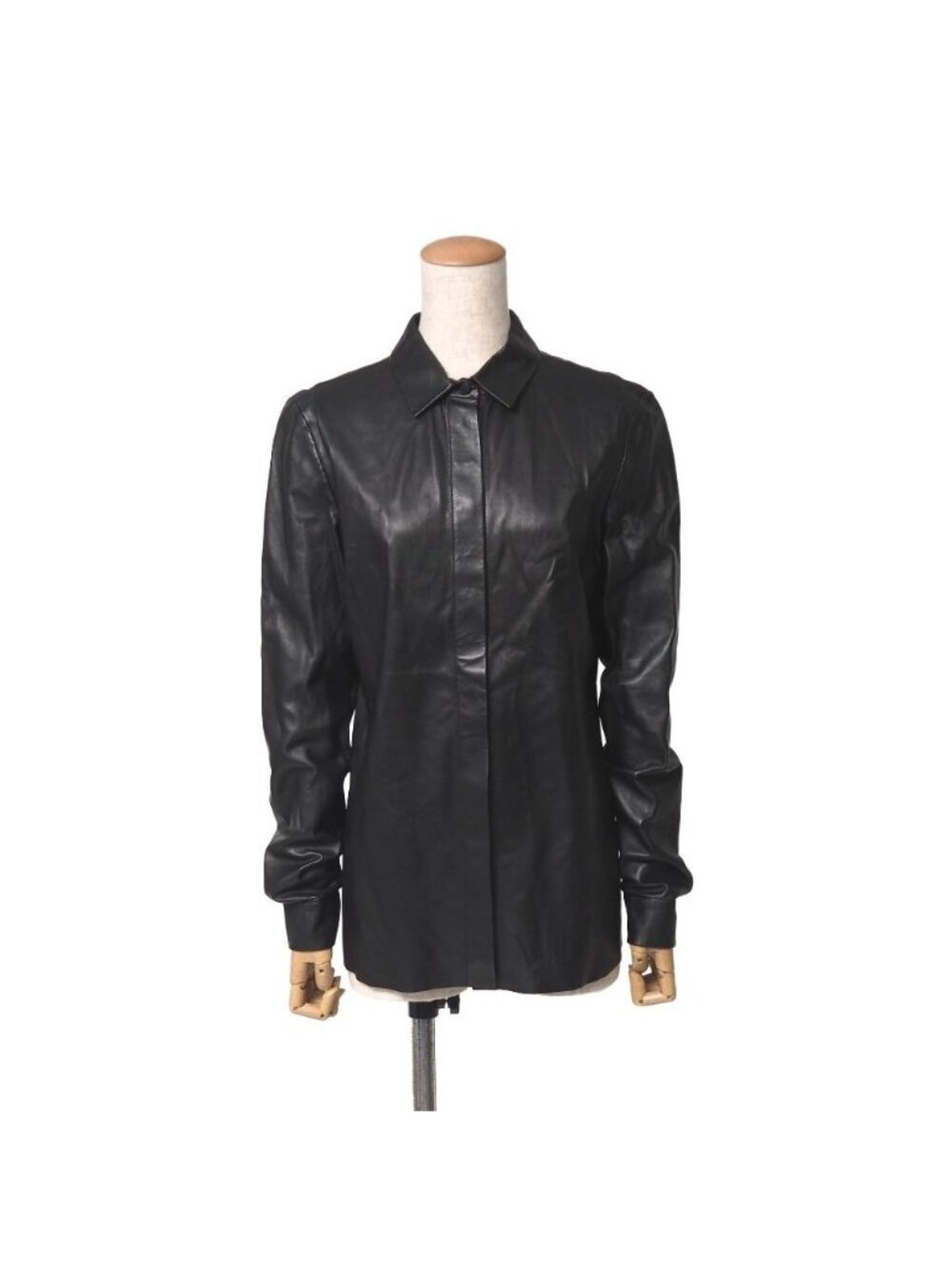 Gucci Long Sleeve Shirt Leather Nappa